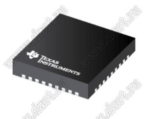 DP83TC812RRHARQ1 (VQFN-36) микросхема автомобильный Ethernet PHY, совместимый с TC-10 100BASE-T1; Uпит.=1,62…1,98 / 2,97…3,63В; Tраб. -40...+125°C