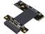 R42UF4.0 адаптер-удлинитель M.2 NVMe - PCIE 4.0; длина кабеля от 10 до 100см
