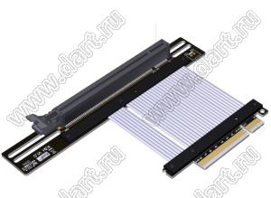 K83SH кабель удлинительный Видеокарта PCIe x16 на PCIe x8; длина кабеля от 5 до 100см