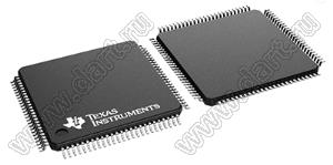 DS90CR484AVJD/NOPB (TQFP-100) микросхема 48-битный канал связи LVDS SER/DES 33-112 МГц; Uпит.=3,0…3,6В; Tраб. -10...+70°C