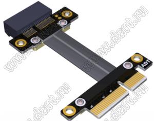 R21SF кабель-перемычка PCIe x4 для карт PCIe x1; длина кабеля от 3 до 100см