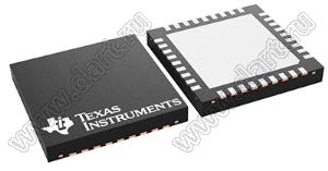 DS99R421QSQ/NOPB (WQFN-36) микросхема преобразователь FPD-Link LVDS (3 данных + 1 тактовый сигнал) в FPD-Link II LVDS (встроенный тактовый сигнал, сбалансированный по постоянному току), 5-43 МГц; Uпит.=3,0…3,6В; Tраб. -40...+105°C