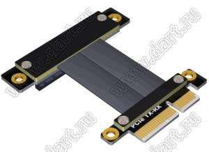 R22NR кабель-перемычка PCI Express x4 для подключения платы к плате, разъем Edge Card, разъем-разъем, замена сигнала Tx-Rx; длина кабеля от 3 до 100см