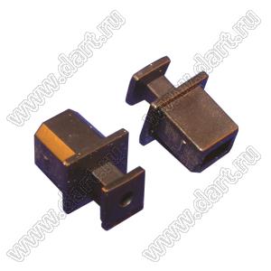 USBC-1 (DS1099-05PB) заглушка (пылезащитный чехол) разъема USB-B; пластик ABS (UL); черный