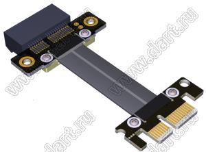 R11NF кабель-перемычка PCI Express x1 для подключения платы к плате, разъем Edge Card; длина кабеля от 3 до 100см