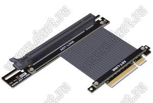 R83SH 4.0 адаптер PCIe 4.0 x8 на x16 для расширения графических видеокарт; длина кабеля от 5 до 100см