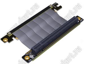 R33UL переходник PCIe x16 на x16 для расширения графических видеокарт, для материнской платы ITX и корпуса мини-ПК; длина кабеля от 5 до 100см