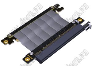 R33UF переходник PCIe x16 на x16 для расширения графических видеокарт, для материнской платы ITX и корпуса мини-ПК; длина кабеля от 5 до 100см