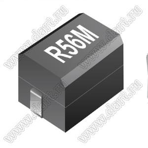 CM322522-R56ML дроссель для поверхностного (SMD) монтажа; L=0,56мкГн; ± 20%; Rdc=0,55(Ом) ((max)); Idc=450мА