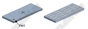 AOSS21311C (SOT-23) сборка два полевых SMD транзистора с изолированными затворами и с общим стоком; N-канал