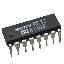CXA1100P (DIP-16) микросхема шумоподавителя Dolby B; Uпит.=11,5...16,0В; Tраб. -30...+85°C