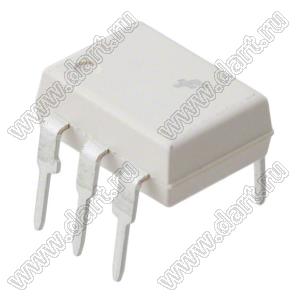 MOC3082VM (PDIP-6) симисторная оптопара; VDRM (Min)=800В (макс.); VTM (Max)=3В (макс.); IH=500А; IDRM (Max)=500А; Vrms=4170В (мин.)