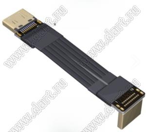 HAA-MF-24PA8A7 кабель удлинительный HDMI 2.0 «папа» типа A на «мама» типа A, разрешение до 4K при 165 Гц; длина кабеля от 5 до 200см