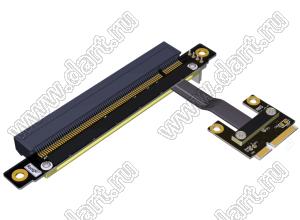 R63SF адаптер-удлинитель mini-PCIe - PCIe x16; длина кабеля от 3 до 100см