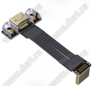 HAA-MF-24PA8TA7 кабель удлинительный HDMI 2.0 «папа» типа A на «мама» типа A, разрешение до 4K при 165 Гц; длина кабеля от 5 до 200см