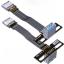 USF3-FM-13PF6BS5T кабель удлинительный плоский USB 3.1 Type-A «мама» к типу-E «папа»; длина кабеля от 3 до 300см