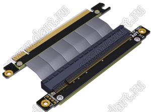 R33SF-TU переходник PCIe x16 на x16 для расширения графических видеокарт, для материнской платы ITX и корпуса мини-ПК; длина кабеля от 5 до 100см