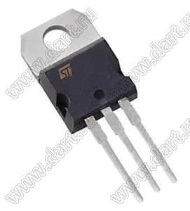 BTA16-600B (IITO220) симистор четырехквадрантный; VDRM max.=600V; IT (RMS)=16А (макс.)