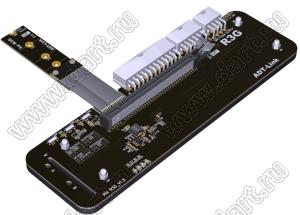 R43SG-TU адаптер PCIe x16 - M.2 NVMe для eGPU, подключается к разъему PCIe x16; длина кабеля от 25 до 50см