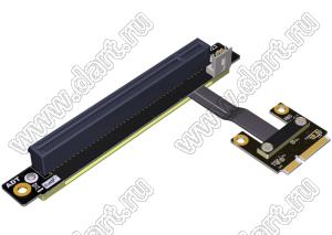 R63SL адаптер-удлинитель mini-PCIe - PCIe x16; длина кабеля от 3 до 100см