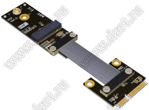 R65SF кабель удлинительный mini-PCI-E (миникарта) - M.2 WiFi; длина кабеля от 3 до 100см