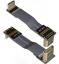HAC-MM-20PC2A2 кабель удлинительный плоский HDMI 2.0 от A-типа до C-типа «папа/гнездо», разрешение до 4K при 60 Гц; длина кабеля от 3 до 200см