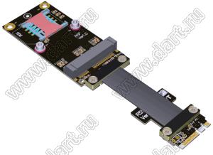 R56SF удлинительный кабель mini-PCI-E - M.2 Key AE; длина кабеля от 3 до 100см