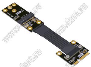 R65SF 4.0 кабель удлинительный ключ M.2 карта Wi-Fi AE - mini PCIe (мини-карта); длина кабеля от 5 до 100см