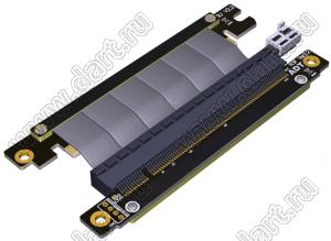 R33UF-TU переходник PCIe x16 на x16 для расширения графических видеокарт, для материнской платы ITX и корпуса мини-ПК; длина кабеля от 5 до 100см
