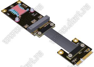 R66SF кабель удлинительный mPCIe (mini PCI-E); длина кабеля от 3 до 100см