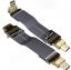 HDD-MM-20PD2D1 кабель удлинительный HDMI D-типа «папа» к плоскому кабелю «папа» D-типа, разрешение до 4K при 60 Гц; длина кабеля от 3 до 200см