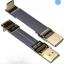 HAC-MM-20PC2A1R кабель удлинительный плоский HDMI 2.0 от A-типа до C-типа «папа/гнездо», разрешение до 4K при 60 Гц; длина кабеля от 3 до 200см