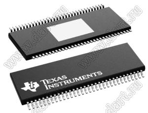 LM98555CCMHX/NOPB (HTSSOP-64) микросхема драйвер CCD; Uпит.=3,0…5,5 / 4,5…5,8В; Tраб. 0...+70°C