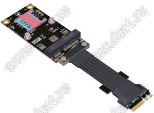 R56SF 4.0 удлинительный кабель mini-PCI-E - M.2 Key AE; длина кабеля от 5 до 100см