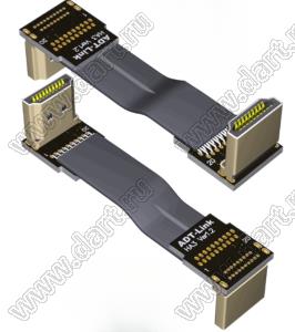 HAA-MM-20PA3A3 кабель удлинительный плоский HDMI 2.0 типа A; длина кабеля от 3 до 200см