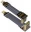 HAD-MF-20PD4A2 кабель удлинительный плоский HDMI 2.0, типа A-D-папа/мама, разрешение до 4K при 60 Гц; длина кабеля от 3 до 200см