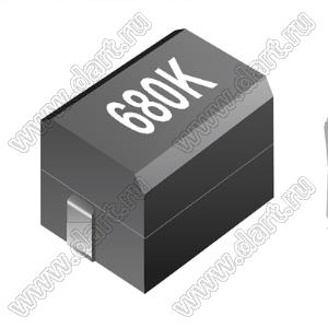 CM322522-680KL дроссель для поверхностного (SMD) монтажа; L=68мкГн; ± 10%; Rdc=9(Ом) ((max)); Idc=50мА