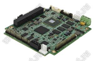 ENC-5860 материнская плата PC/104 Plus Intel N2600 1.6G CPU, 2GB DDR3 memory, VGA/dual channel LVDS, 3*RS232,1*RS485,1*LAN,4*USB,DC +12V input
