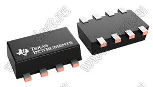 LM66200DRLR (SOT5X3-8) микросхема два идеальных диода 2.5 А с автоматическим переключением; Uпит.=1,6…5,5В; Tраб. -40...+125°C