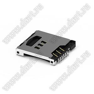 112G-TA00-R держатель микро-SD карты на плату