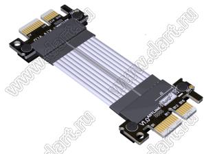 K11NS кабель-перемычка PCI Express x1 для подключения платы к плате, разъем Edge Card; длина кабеля от 5 до 100см