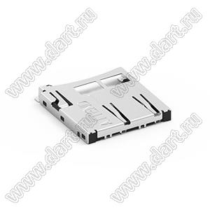 112A-TAAR-R03 держатель микро-SD карты на плату