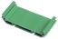 UM72S-1000 профилированный корпус на стандартный электрический DIN-рельс; L=1000мм; пластик; зеленый