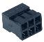 Molex Milli-Grid™ 51110-0650 корпус разъема на провод без ключа и без защелки; шаг 2,00мм; P 2,00мм; 6-конт. Molex Milli-Grid™ 51110-0650 корпус разъема на провод без ключа и без защелки; шаг 2,00мм; P 2,00мм; 6-конт.