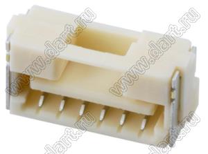 MOLEX CLIK-Mate-1.25™ 5023860771 вилка SMD горизонтальная; 7-конт.