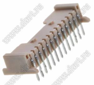 MOLEX 353631360 вилка на плату угловая; шаг 2,00мм; 13-конт.