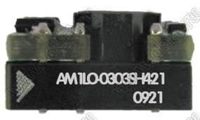 AM1LO-0303SH421 модульный источник питания постоянного тока (DC/DC); Uвх=2,97...3,63В; Uвых=3,3В; Iвых=303мА; Uпр=4200; 1Вт