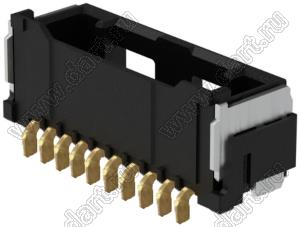 MOLEX CLIK-Mate-1.50™ 2132261031 вилка SMD однорядная горизонтальная, цвет черный; 10-конт.
