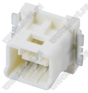 MOLEX CLIK-Mate-1.50™ 50339503 вилка SMD однорядная вертикальная с нижним входом, цвет натуральный; 3-конт.