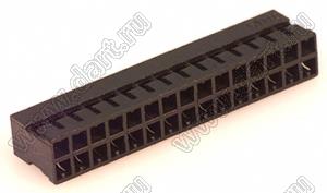 Molex Milli-Grid™ 51110-3050 корпус разъема на провод без ключа и без защелки; шаг 2,00мм; P 2,00мм; 30-конт.
